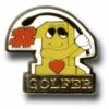 Bewild #1 Golfer Lapel Pin