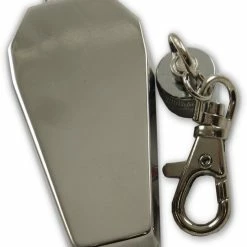 Bewild Flasks Stainless Steel Coffin Flask Keychain (1oz)