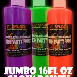 Bewild 16 FL. OZ Neon Glowing Party Paint Glow & Black Light Paint