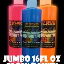 Bewild 16 FL. OZ Neon Glowing Party Paint Glow & Black Light Paint