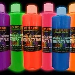 Bewild 16 FL. OZ Neon Glowing Party Paint Glow & Black Light Paint