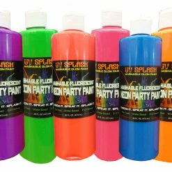 Bewild 16 FL. OZ Neon Glowing Party Paint Glow & Black Light Paint