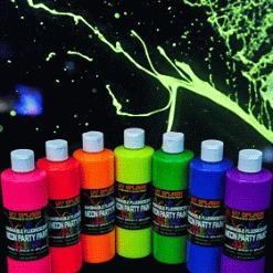 Bewild 16 FL. OZ Neon Glowing Party Paint Glow & Black Light Paint