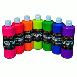 Bewild 16 FL. OZ Neon Glowing Party Paint Glow & Black Light Paint