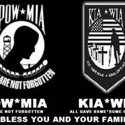 Bewild Bandannas 2 In 1 POW MIA - KIA WIA Bandana (22