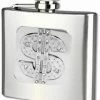 Bewild Flasks 2 Oz Stainless Steel Designer Hip Flask