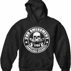 Bewild 2nd Amendment Homeland Security Adult Hoodie Cool Funny & Offensive