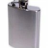 Bewild Flasks 3 1/2 Oz. Polished Stainless Steel Hip Flask