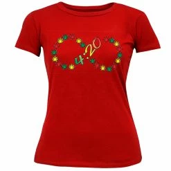 Bewild Cool Funny & Offensive 420 Infinity Girl's T-Shirt