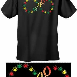 Bewild 420 Infinity Pot Leaves Men's T- Shirt