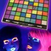 Bewild 48 Colors Of Neon Blacklight Reactive Eye Shadow 1 Bewild 48 Colors Of Neon Blacklight Reactive Eye Shadow