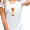 Bewild Cool Funny & Offensive 5 O'clock Somewhere Cosmopolitan Girls T-Shirt