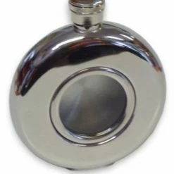 Bewild 5 Oz. Stainless Steel Window Flask Flasks