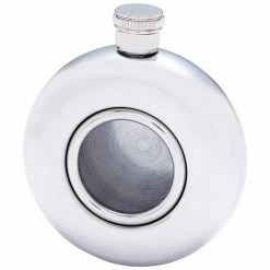 Bewild Flasks 5oz Round Stainless Steel Flask