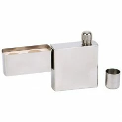 Bewild Flasks 6oz Stainless Steel Big Lighter Shaped FLASK