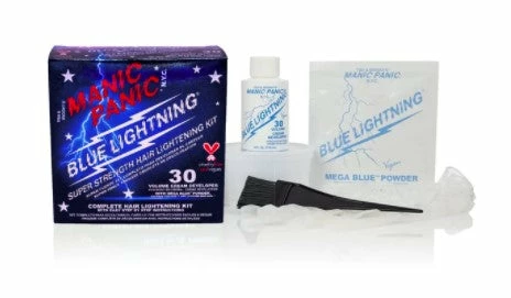 Bewild Manic Panic Blue Lightning Bleach Kit - 30 Volume 3 Bewild Manic Panic Blue Lightning Bleach Kit - 30 Volume