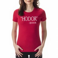 Bewild "HODOR" Hodor Quote Girl's T-Shirt 9 Bewild