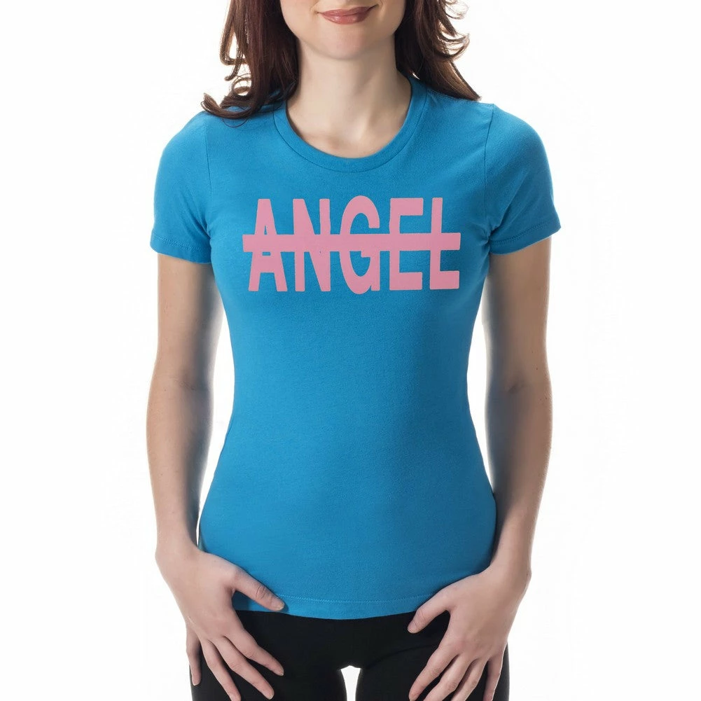 Bewild Hip-Hop Inspired Clothing "No Angel" Watermelon Girl's T-shirt 9 Bewild Hip-Hop Inspired Clothing "No Angel" Watermelon Girl's T-shirt