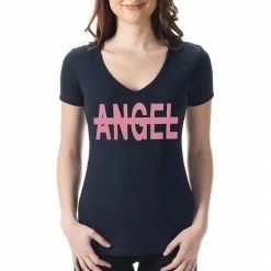 Bewild Hip-Hop Inspired Clothing "No Angel" Watermelon Girl's T-shirt 15 Bewild Hip-Hop Inspired Clothing