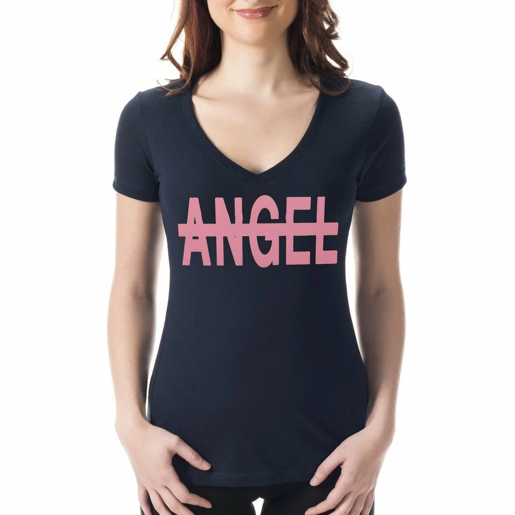 Bewild Hip-Hop Inspired Clothing "No Angel" Watermelon Girl's T-shirt 8 Bewild Hip-Hop Inspired Clothing "No Angel" Watermelon Girl's T-shirt