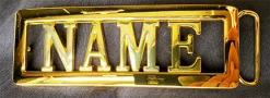 Bewild Personalized Custom Name Belt Buckle With Free Belt