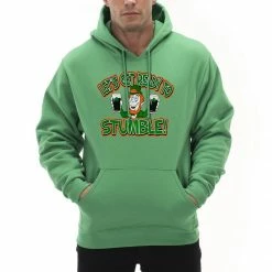 Bewild St.Patricks Day "Let's Get Ready To Stumble!" Irish Hoodie