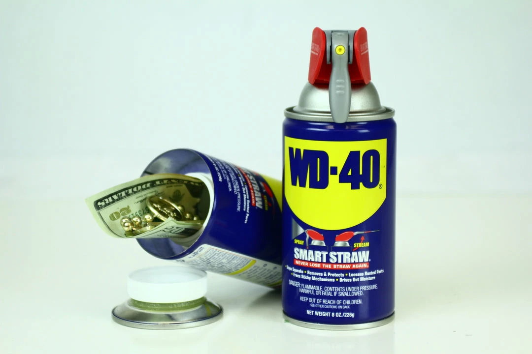 Bewild Diversion Safes, Trays & Containers WD-40 Diversion Safe (8oz) 3 Bewild Diversion Safes, Trays & Containers WD-40 Diversion Safe (8oz)
