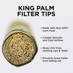 Bewild Rolling Papers And Pipe King Palm - Mini Rolls 11 Bewild Rolling Papers And Pipe King Palm - Mini Rolls