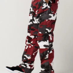 Bewild BDU Paratrooper Tactical BDU Pants - Red Camo