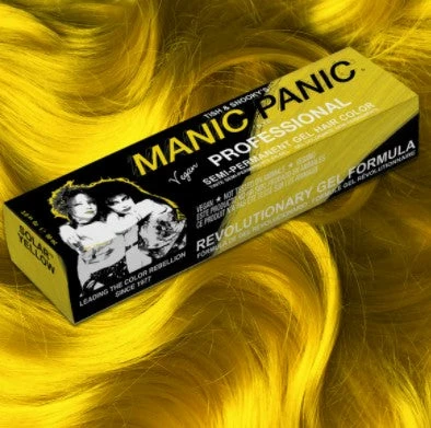 Bewild Manic Panic Hair Dye - Solar Yellow® - Professional Gel Semi-Permanent Hair Color 3 Bewild Manic Panic Hair Dye - Solar Yellow® - Professional Gel Semi-Permanent Hair Color