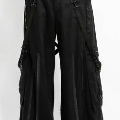 Tripp Darkstreet NYC - Back Up Skull Pants (Black/Red)