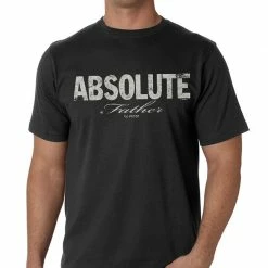 Bewild Absolute Father 100 Proof Vintage Men's T-Shirt Cool Funny & Offensive