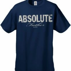 Bewild Absolute Father 100 Proof Vintage Men's T-Shirt Cool Funny & Offensive