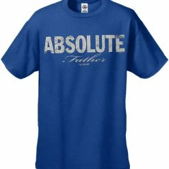 Bewild Absolute Father 100 Proof Vintage Men's T-Shirt Cool Funny & Offensive