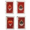 Bewild Aces Playing Cards Cigarette Case For Regular Size And 100's