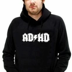 Bewild AD/HD Hooded Sweat Shirt :: Cool Funny & Offensive