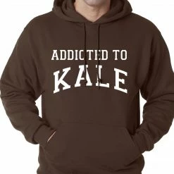 Bewild Addicted To Kale Adult Hoodie