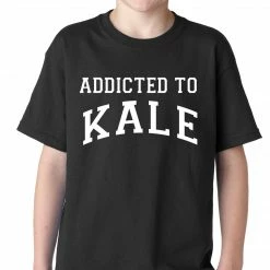 Bewild Addicted To Kale Kids T-shirt