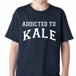 Bewild Addicted To Kale Kids T-shirt