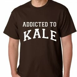 Bewild Addicted To Kale Mens T-shirt