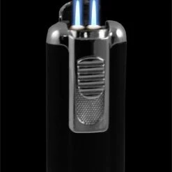 Bewild Lighters Aficionado Cigar Lighter With Retractable Hole Punch
