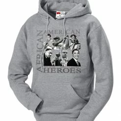Bewild African American Hero Icons Hoodie Nationality & Ethnic