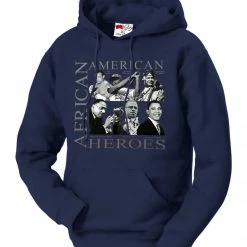 Bewild African American Hero Icons Hoodie Nationality & Ethnic