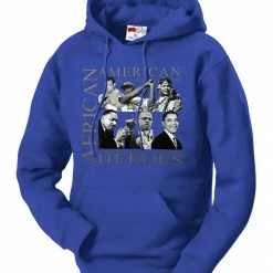 Bewild African American Hero Icons Hoodie Nationality & Ethnic