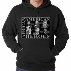 Bewild Nationality & Ethnic African American Heroes Adult Hoodie