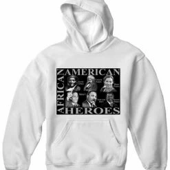 Bewild Nationality & Ethnic African American Heroes Adult Hoodie