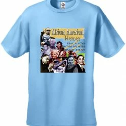 Bewild Nationality & Ethnic African American Heroes And Record Breakers Men's T-Shirt