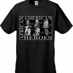 Bewild African American Heroes Men's T-Shirt Nationality & Ethnic