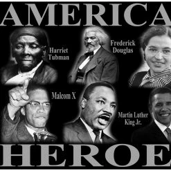 Bewild African American Heroes Men's T-Shirt Nationality & Ethnic