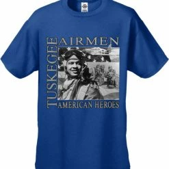 Bewild African American Heroes - Tuskegee Airmen Mens T-shirt Positive Reinforcement